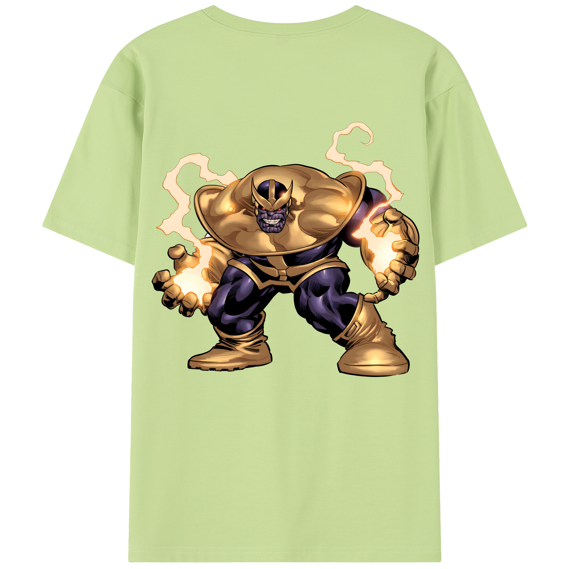 （画像用） アベンジャーズ The Avengers 綿100％半袖Tシャツ（背面プリント）